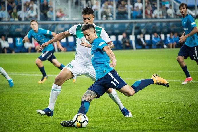 Biến động kèo nhà cái Zenit vs Krylya Sovetov, VĐQG Nga