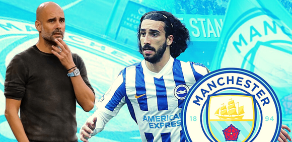 Brighton làm khó, Man City nguy cơ đổ bể thương vụ chiêu mộ Cucurella