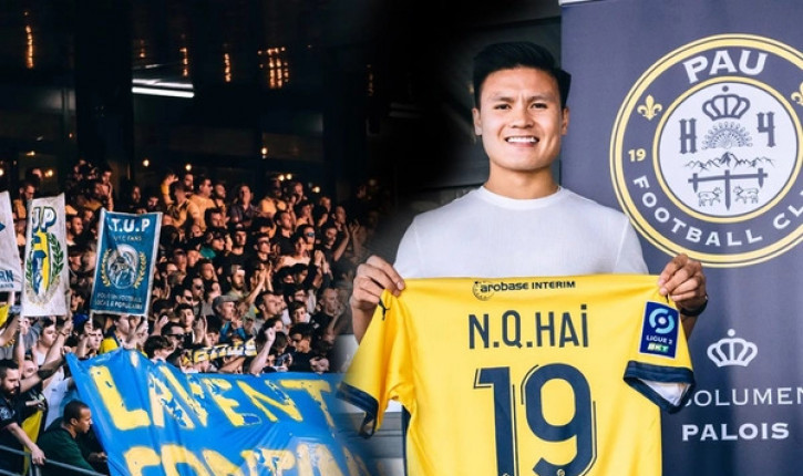 Nhờ hiệu ứng Quang Hải, Pau FC sở hữu “thành tích” khiến PSG phải ước ao