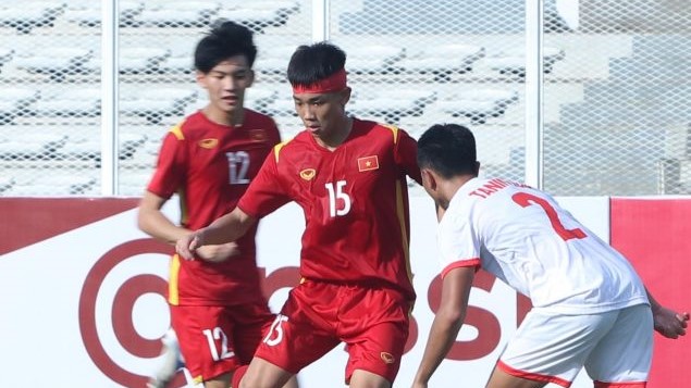 Cầu thủ U19 Việt Nam phải khâu 5 mũi sau trận thắng U19 Philippines