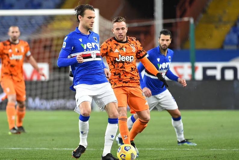 Biến động kèo nhà cái Sampdoria vs Juventus, Serie A