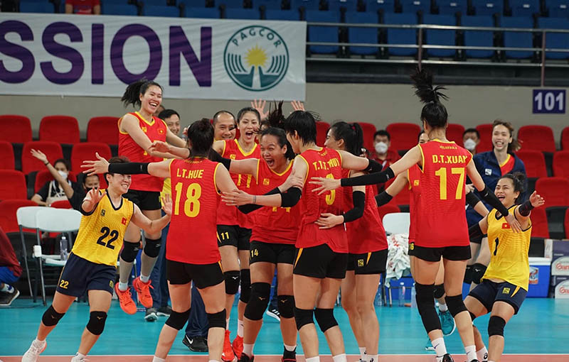 Thắng kịch tính, tuyển bóng chuyền nữ Việt Nam làm nên kỳ tích ở giải châu Á