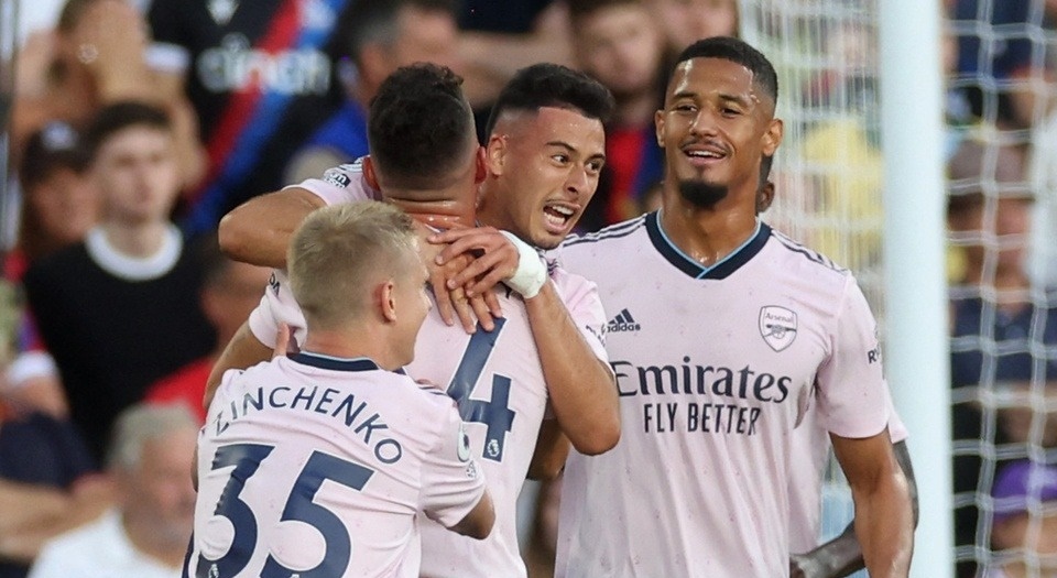 Chấm điểm Arsenal trước Crystal Palace: Saliba cùng một cầu thủ cao điểm nhất