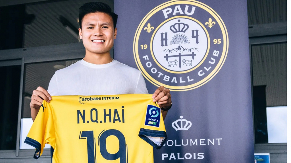 Không được ra sân, Quang Hải vẫn giúp Pau FC bội thu