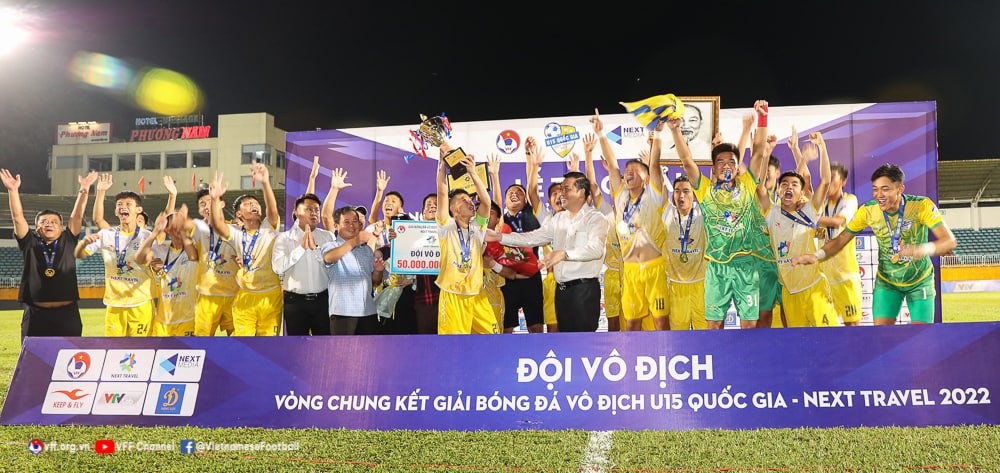 U15 SLNA mở đường cho hành trình lên đội tuyển trẻ Việt Nam