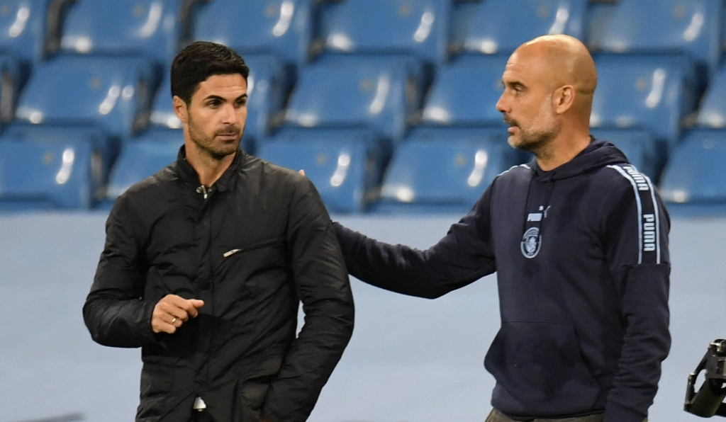 Chờ Arteta biến hóa đội hình Arsenal như Guardiola