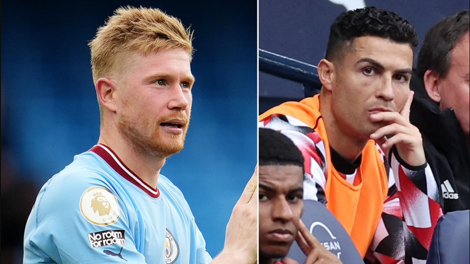 De Bruyne làm điều khó tin với Ronaldo sau đại chiến Man City - MU