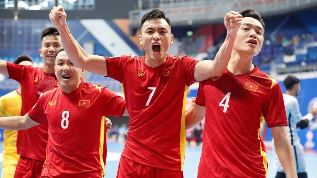 ĐT Việt Nam tạo nên lịch sử cho Đông Nam Á tại futsal châu Á 2022