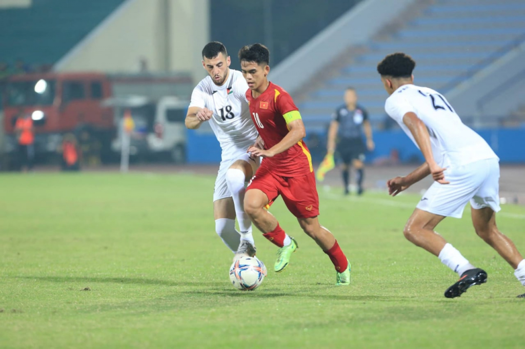 Quốc Việt, Văn Khang vô duyên, U20 Việt Nam hòa U20 Palestine trước VL U20 châu Á 2022
