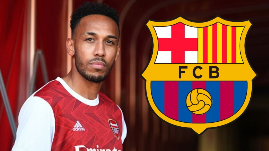 Barca chấp nhận mượn Aubameyang từ Arsenal với một điều kiện