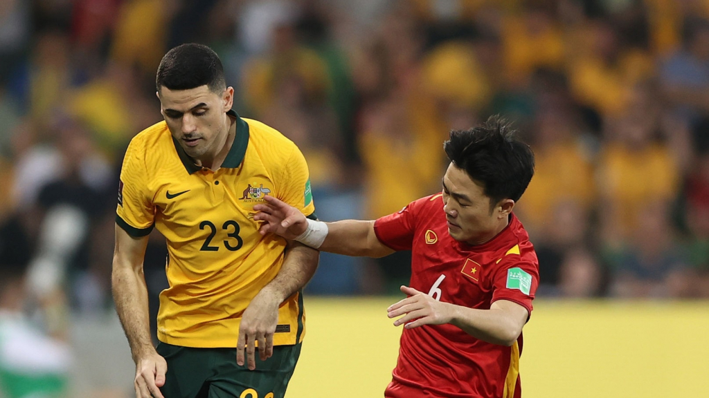 Vì sao VAR hủy bàn thắng của Úc vào lưới Việt Nam ở giây thứ 22?