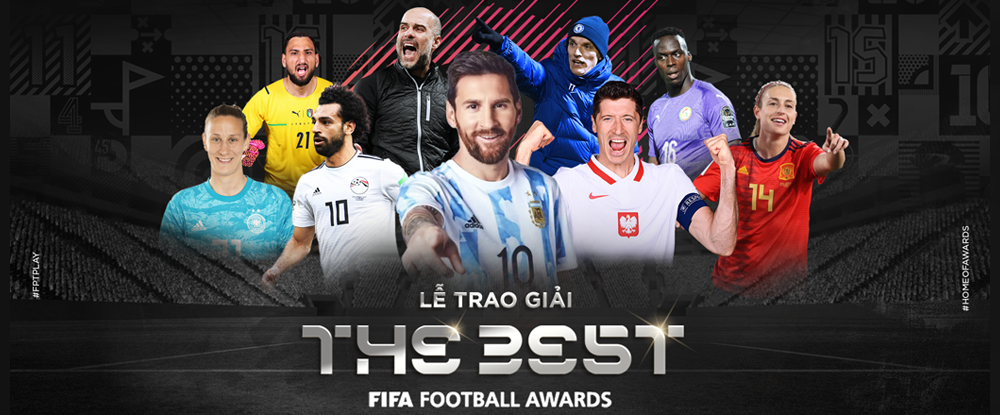 Xem lễ trao giải FIFA The Best 2021 ở đâu, diễn ra khi nào?