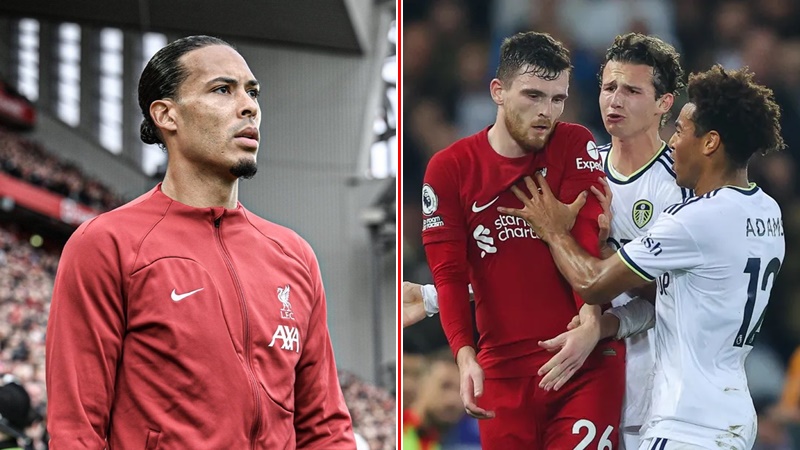 Ngày Chủ Nhật buồn của Van Dijk và người hâm mộ Liverpool