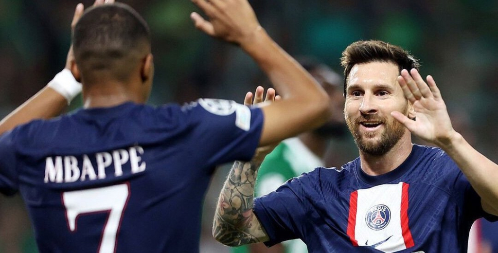 Messi khiến thế giới thán phục với pha kiến tạo giúp Mbappe đi vào lịch sử