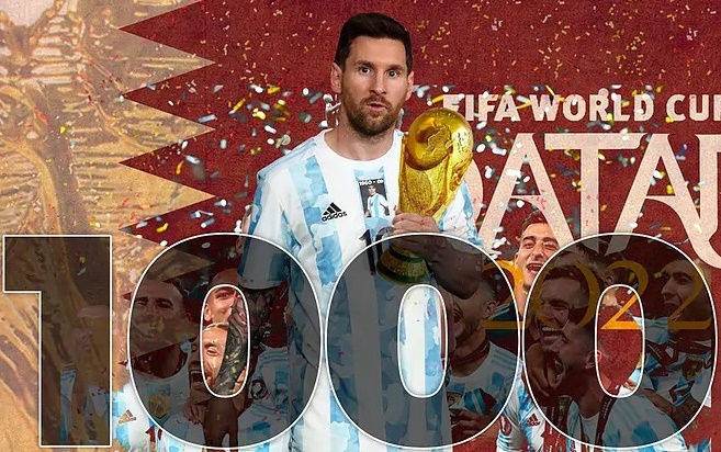 Messi vô địch World Cup ở trận đấu thứ 1.000?