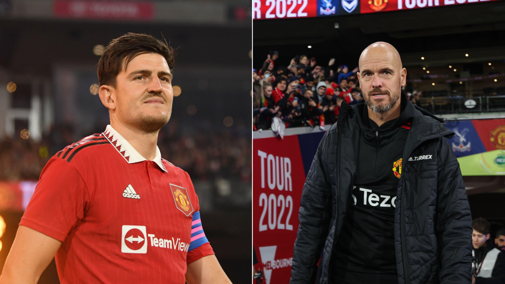 Ten Hag âm thầm tước băng đội trưởng MU của Maguire?