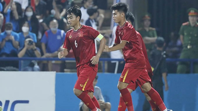 U17 Việt Nam thắng đậm, tạo lợi thế lớn trước U17 Thái Lan