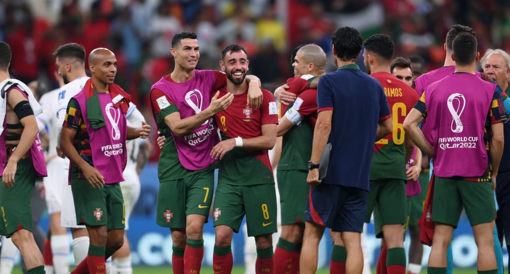 Giúp BĐN giành vé đi tiếp, Bruno Fernandes gửi lời chân tình tới Ronaldo