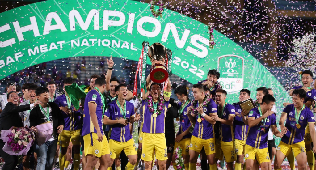 Vô địch cúp quốc gia, Hà Nội FC ghi danh lịch sử với chiến tích ấn tượng