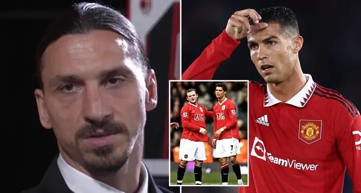 Nhắc về Rooney, Ibrahimovic chỉ trích Ronaldo là kẻ “ăn cháo đá bát”