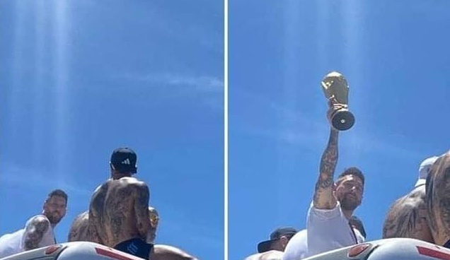Ánh hào quang chiếu Messi, người hâm mộ sùng bái gọi anh là Đấng cứu thế