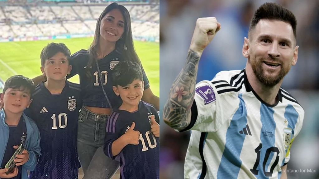 Con trai gửi lời nhắn xúc động tới Messi trước thềm chung kết