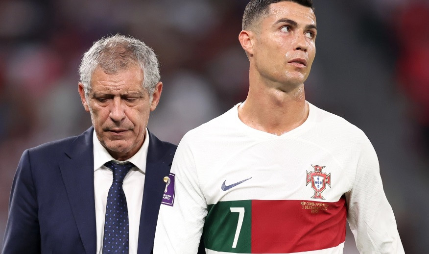 HLV Bồ Đào Nha thừa nhận không hài lòng với Ronaldo