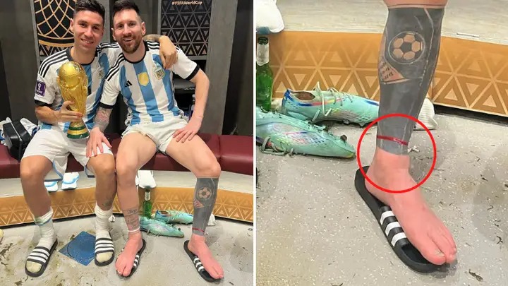 Messi và câu chuyện về sợi dây may mắn ở World Cup 2022