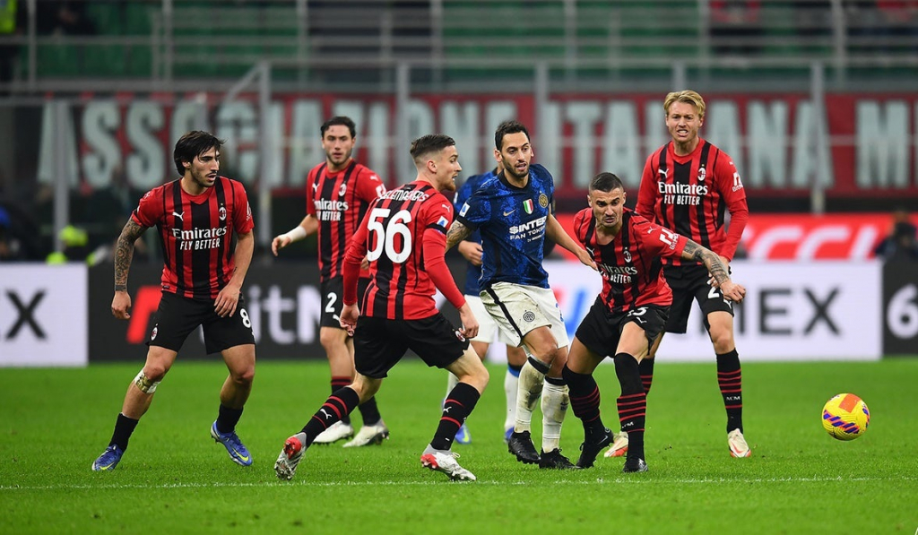 Biến động kèo nhà cái Inter vs Milan, Serie A