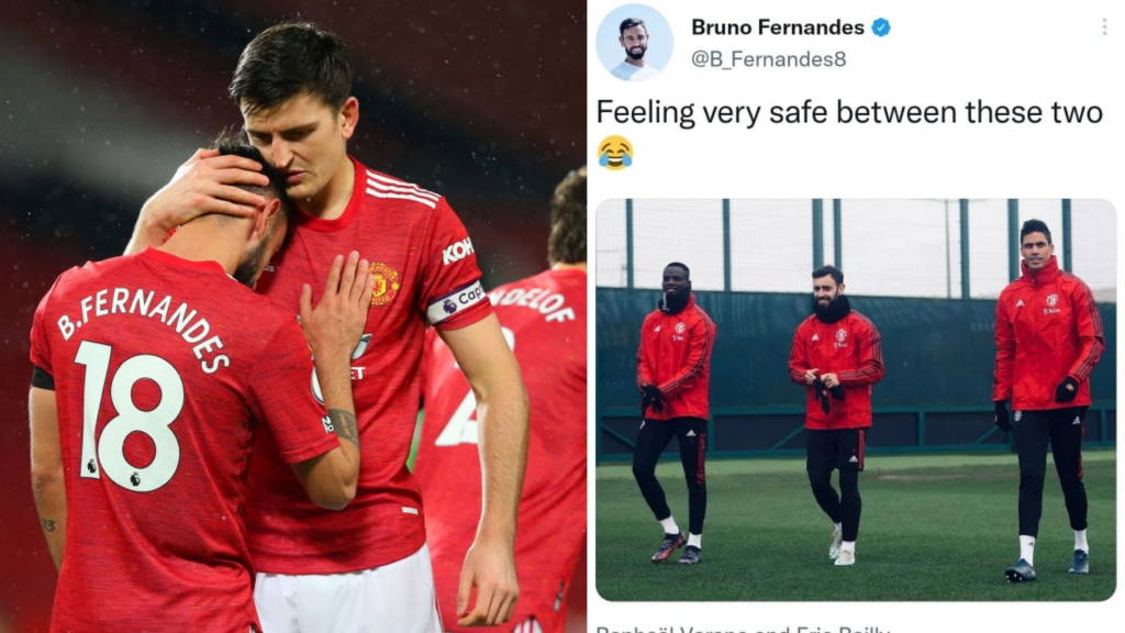 Bruno Fernandes bóc trần sự thật về Maguire tại MU