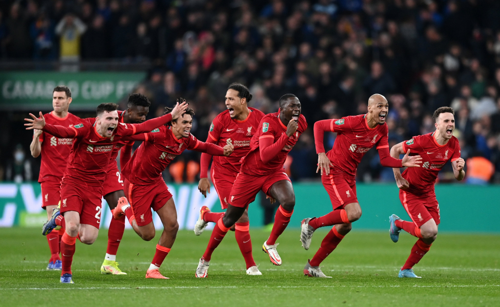 Hạ Chelsea sau loạt luân lưu, Liverpool vô địch Cúp Liên đoàn Anh