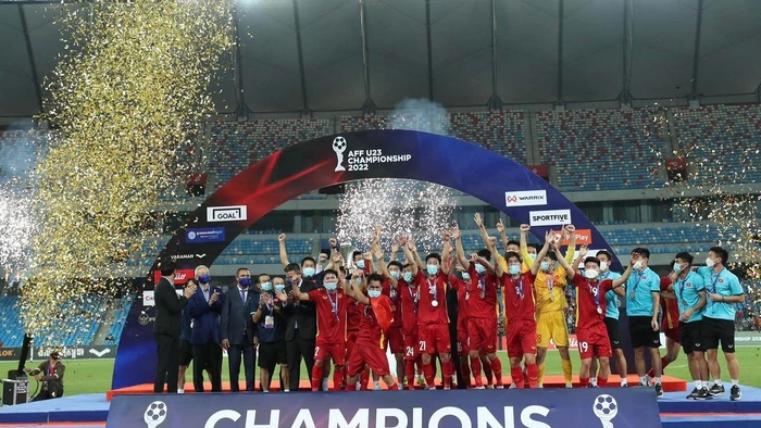 Ấn định thời điểm U23 Việt Nam rước cúp về nước   