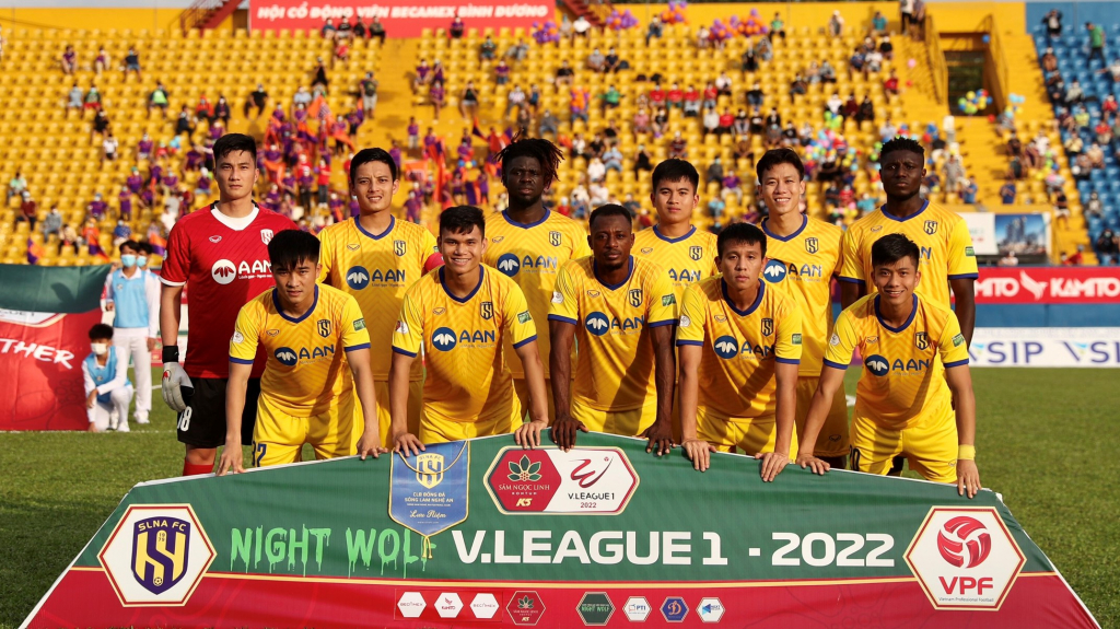SLNA thắng lớn ở đội hình tiêu biểu vòng 1 V.League 2022