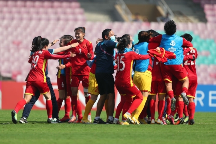FIFA ngợi khen chiến tích của ĐT nữ Việt Nam