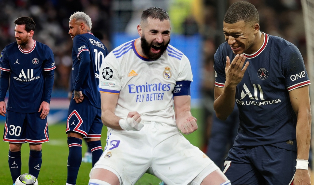 5 điểm nhấn trận Real – PSG: Benzema che mờ Mbappe; Messi im tiếng