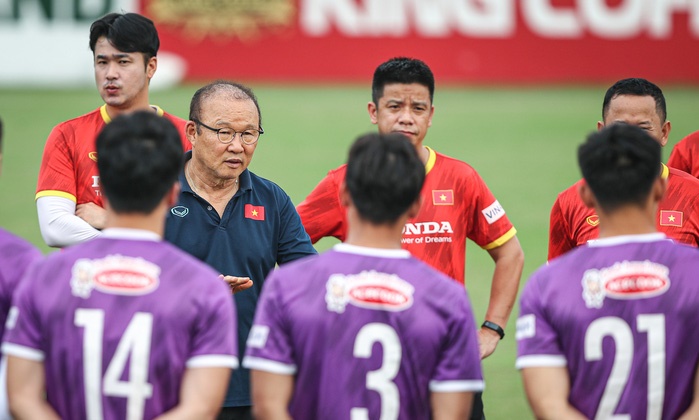 HLV Park Hang Seo hạ chỉ tiêu, ưu tiên cho SEA Games 31?