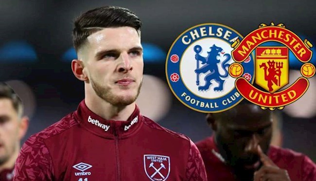 MU và Chelsea nhận “đòn” choáng váng trong thương vụ Declan Rice