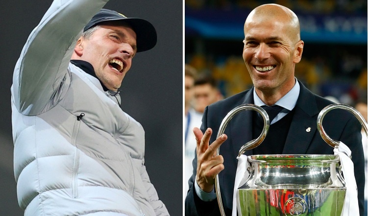 Tuchel vượt mặt Zidane để lập kỷ lục ở cúp C1