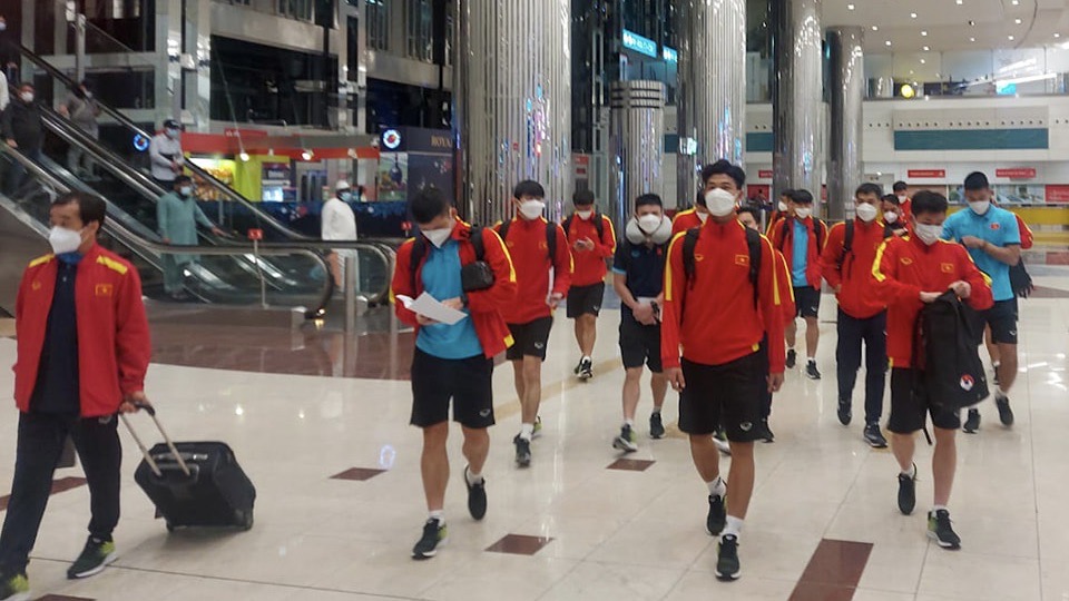 U23 Việt Nam đặt chân tới UAE, sẵn sàng đấu Croatia và Iraq