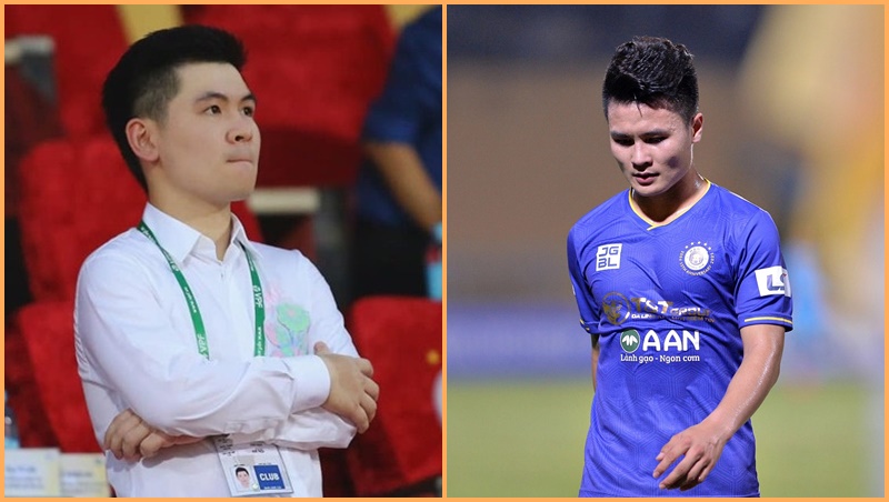 Vụ Hà Nội FC - Quang Hải đổ bể vì con trai bầu Hiển quyểt không nhượng bộ?
