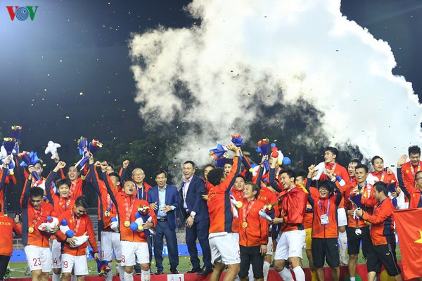 Khoảnh khắc đăng quang chức vô địch SEA Games của U22 Việt Nam