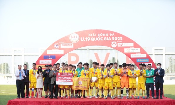 Không vô địch, SLNA vẫn thắng lớn ở giải U19 Quốc gia 2022