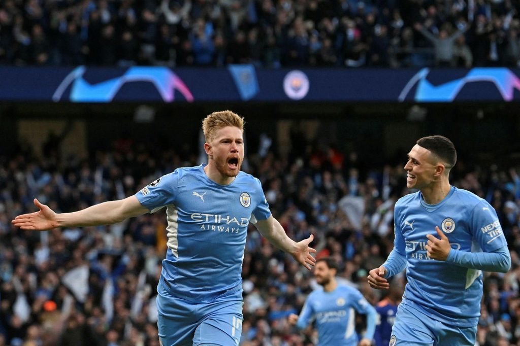 Hạ gục Real, De Bruyne và Man City đi vào lịch sử Cúp C1