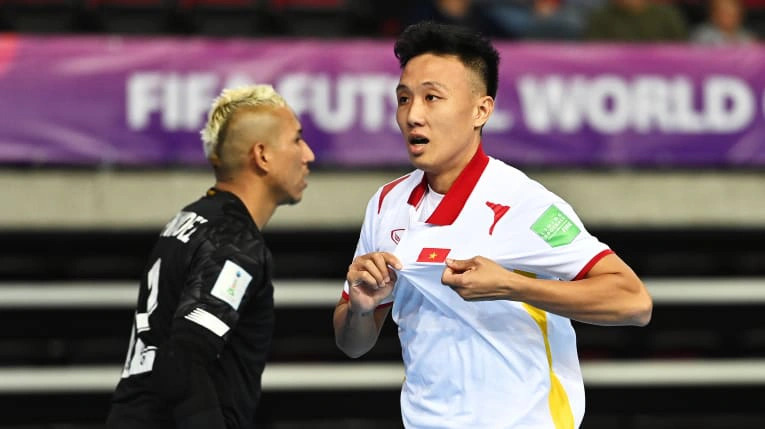 Tuyển Việt Nam đại thắng 7-1 tại futsal Đông Nam Á 2022