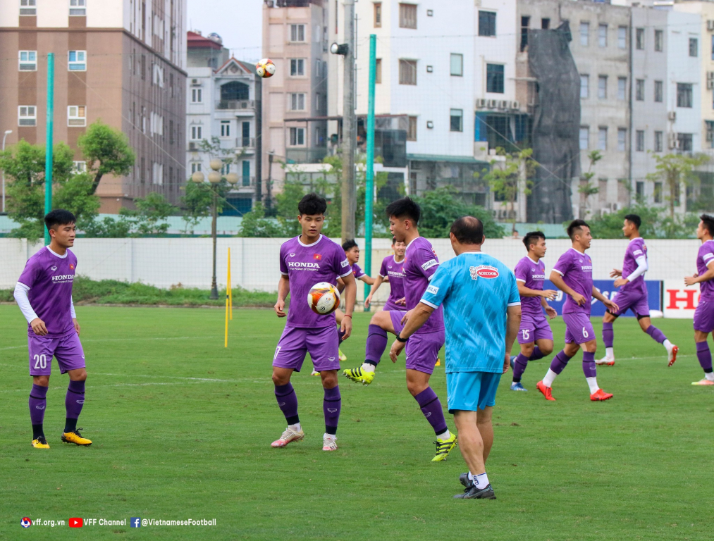 U23 Việt Nam hoạt động hết công suất trước thềm SEA Games 31