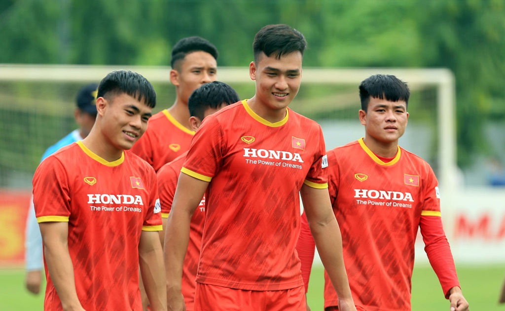 Bất ngờ với chiều cao của lực lượng U23 Việt Nam dự SEA Games 31