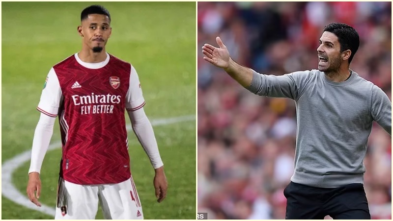 Giờ thì tất cả đã hiểu tâm ý mà Arteta dành cho Saliba!