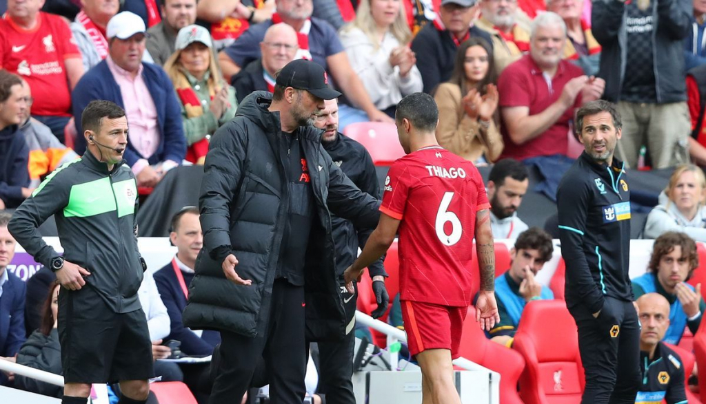 Klopp lên tiếng, Liverpool nguy cơ mất Thiago ở chung kết cúp C1
