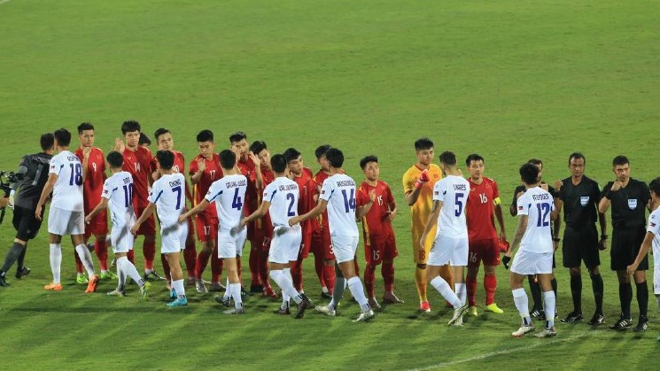 Vì sao U23 Việt Nam không hát quốc ca ở trận gặp U23 Philippines?