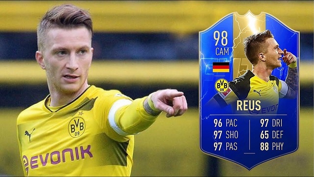 Marco Reus TC trong FIFA Online 4: 'Hoàng tử' nước Đức